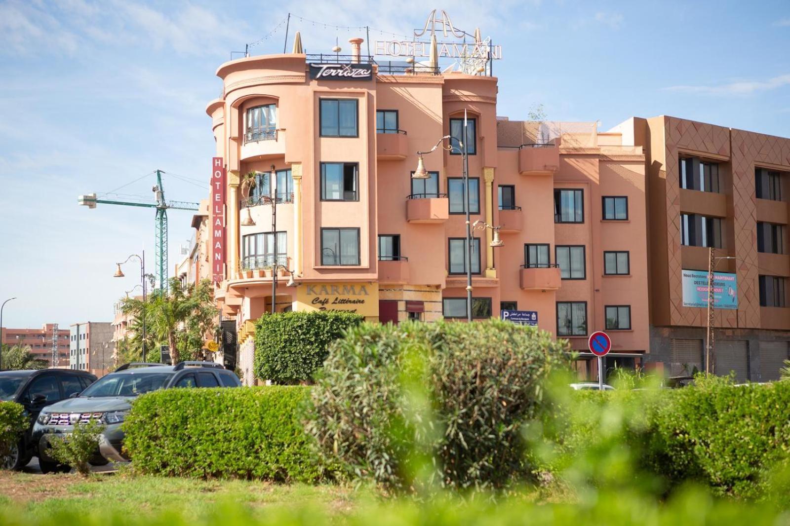 Amani Hotel Suites & Spa Marraquexe Exterior foto