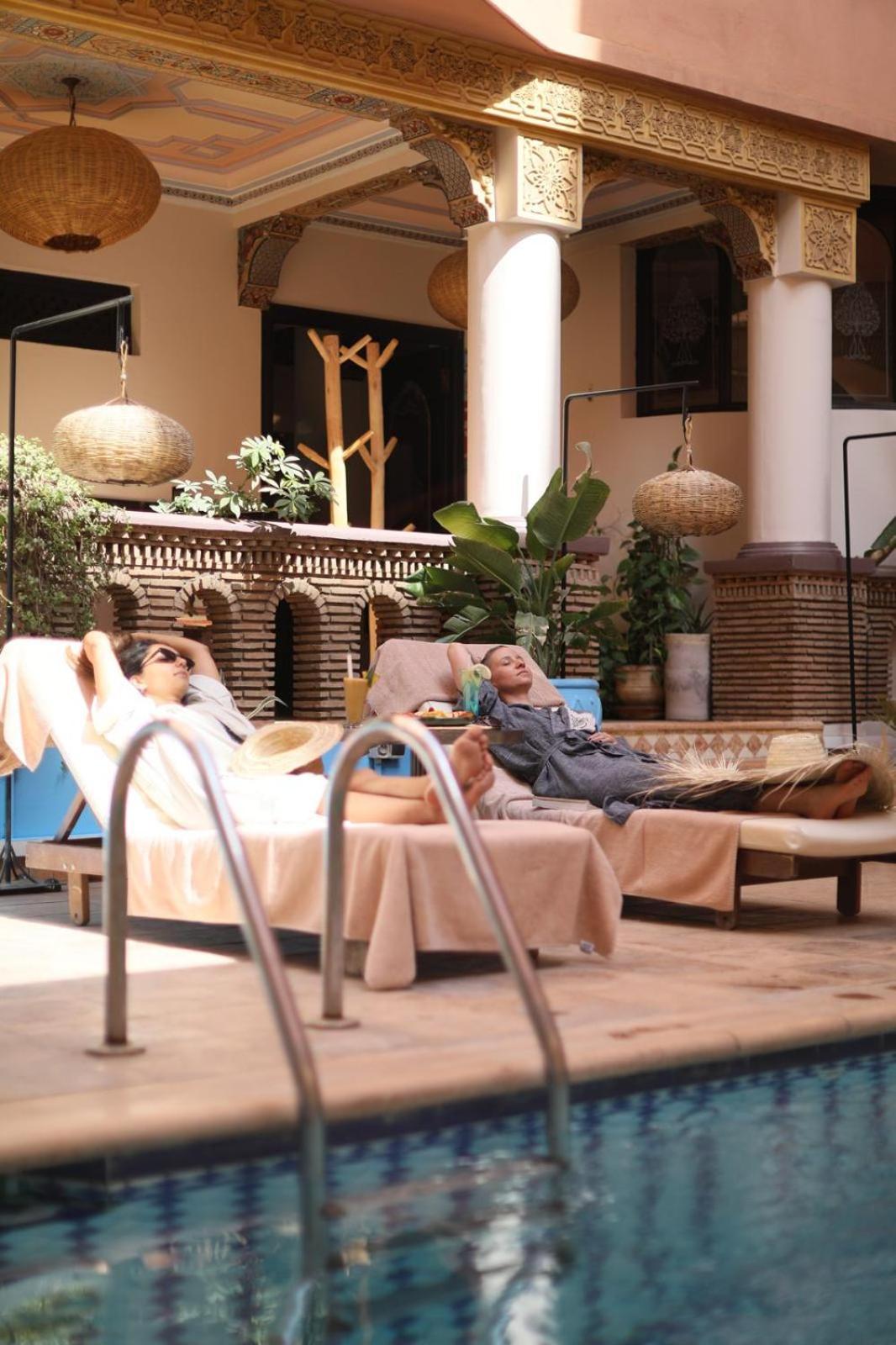 Amani Hotel Suites & Spa Marraquexe Exterior foto